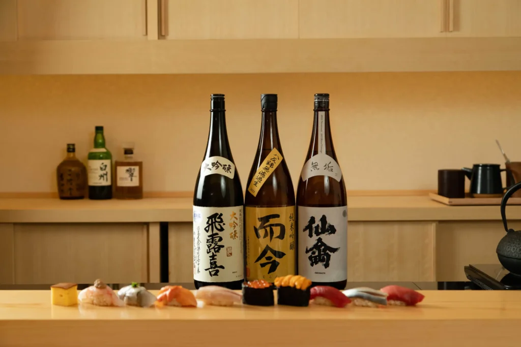 sake and sushi by sushi hikari
