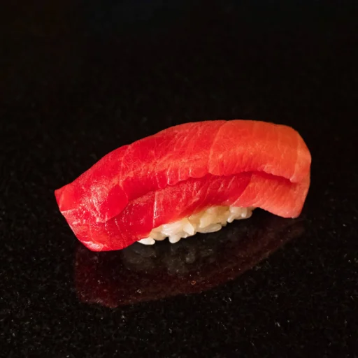 red tuna sushi by sushi hikari